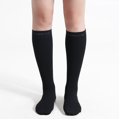 Athletic Cooling Long Compression Socks - 3 Pack