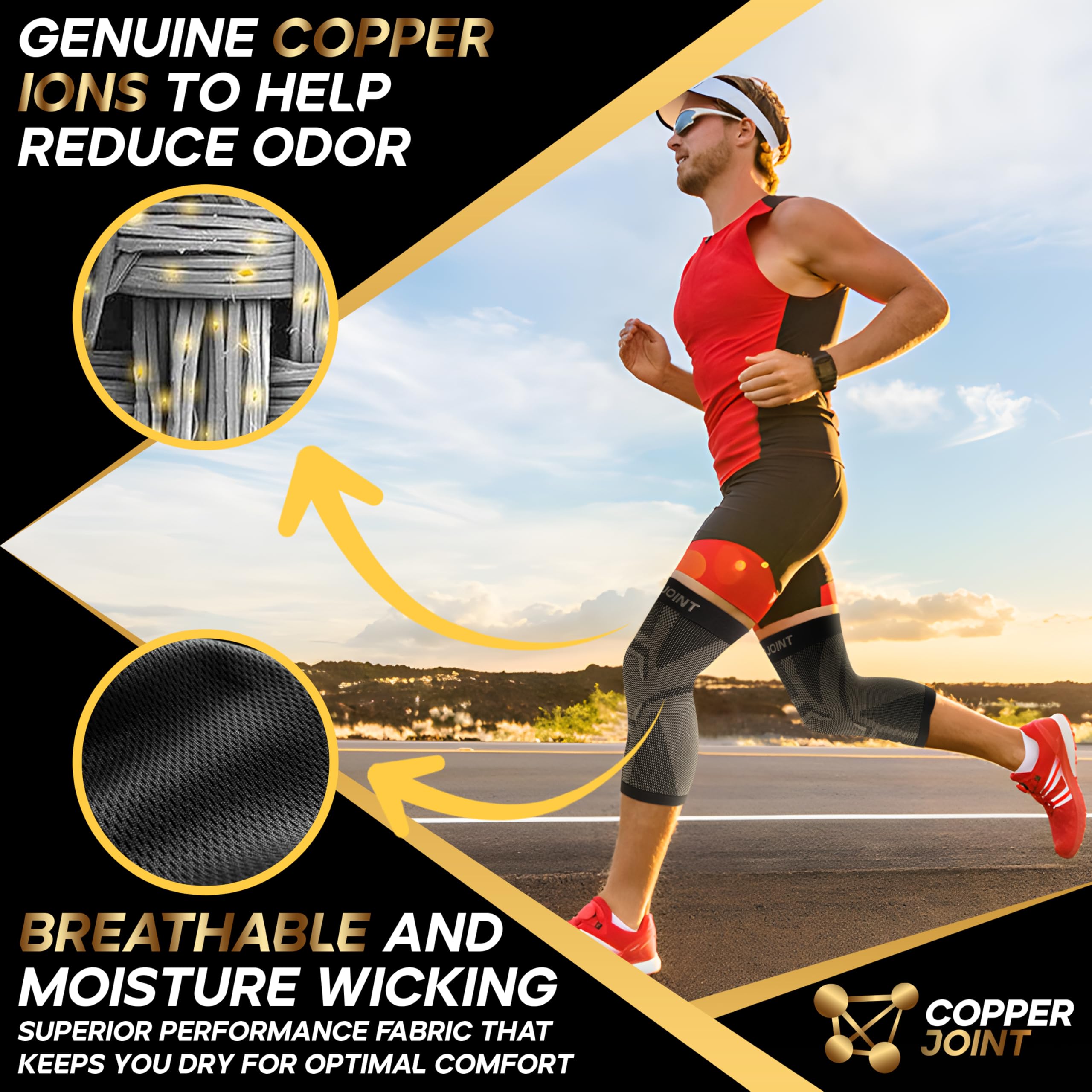 Lightweight Knee Sleeve Everyday - Pair