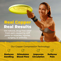 Copper Wrist Compression Band