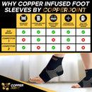 Copper Compression Foot Sleeve
