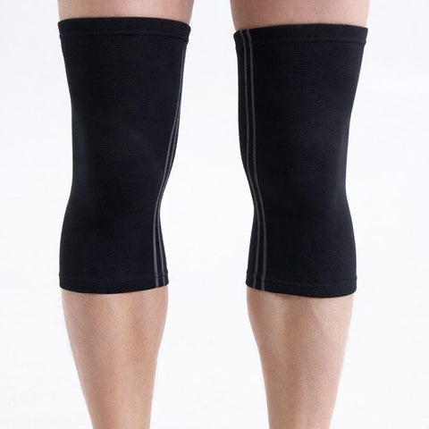 CopperJoint Athletic Knee Sleeve pair — front view, moderate copper compression for sports and activity
