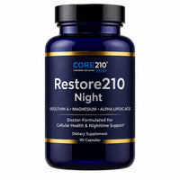 Restore210 Night™ with Urolithin A, Magnesium & Alpha Lipoic Acid Supplement by CORE210