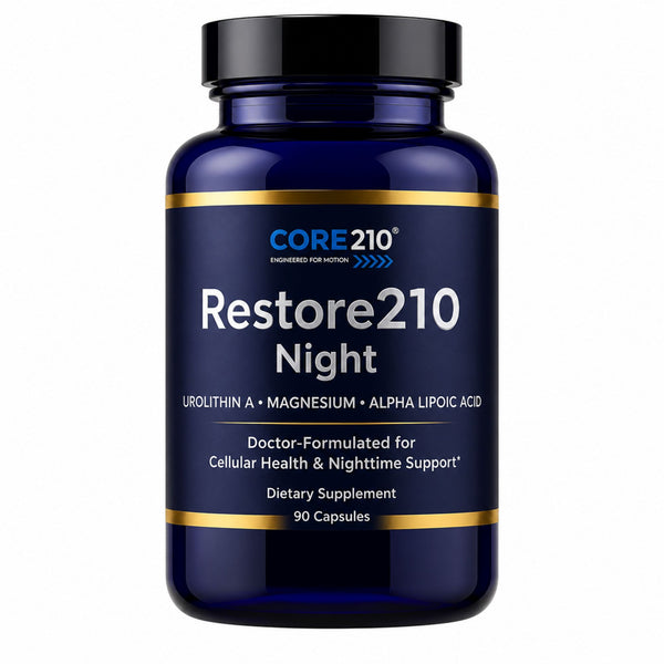 Restore210 Night™ with Urolithin A, Magnesium & Alpha Lipoic Acid Supplement by CORE210