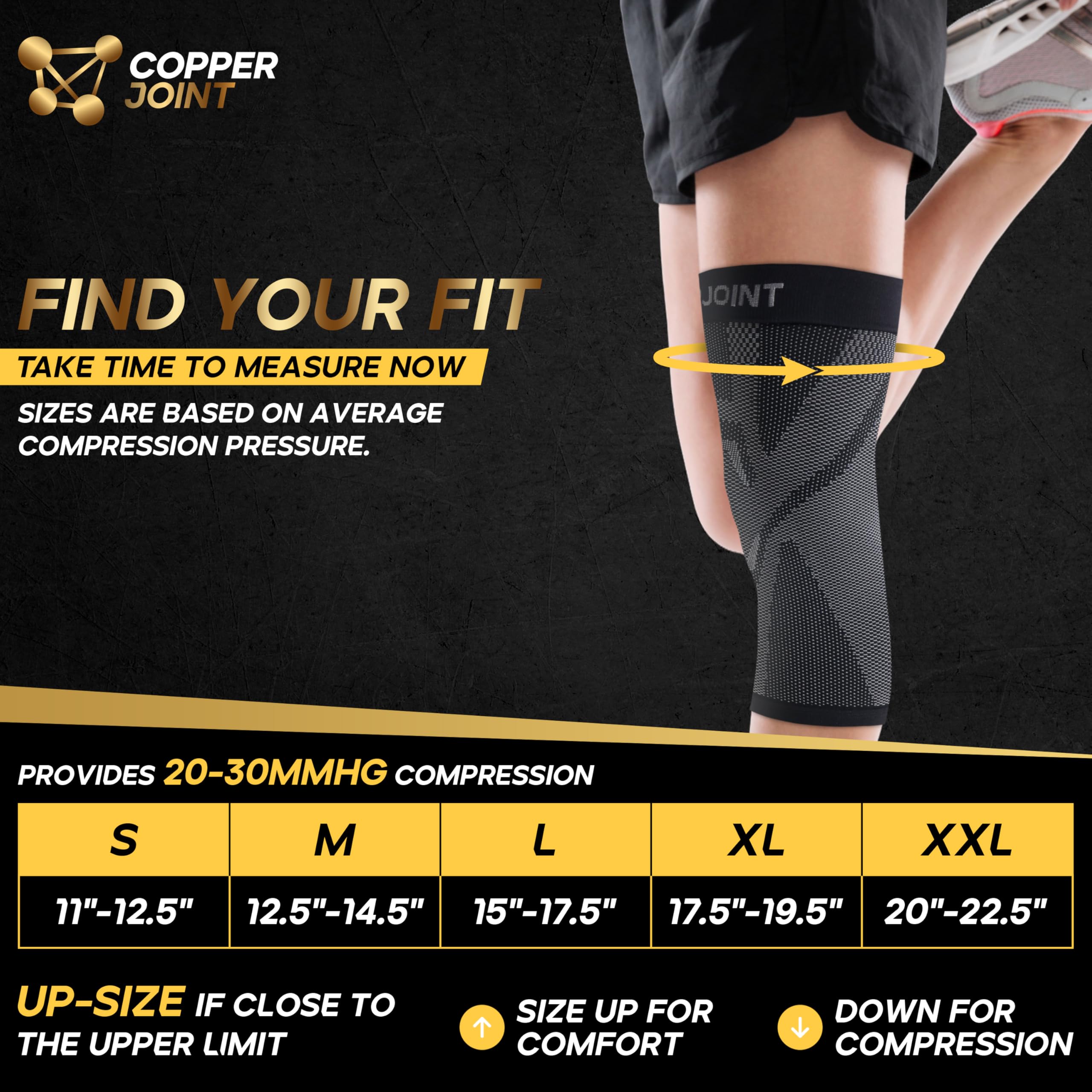 Lightweight Knee Sleeve Everyday - Pair