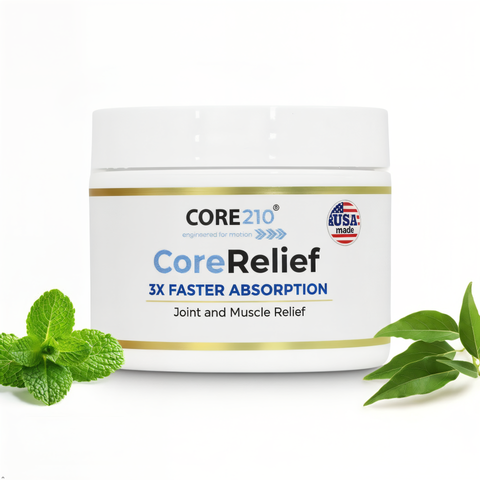 CoreRelief cream by CopperJoint — fast-acting menthol joint and muscle pain relief cream