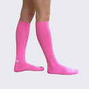 Long Compression Socks Pink - Set of 2