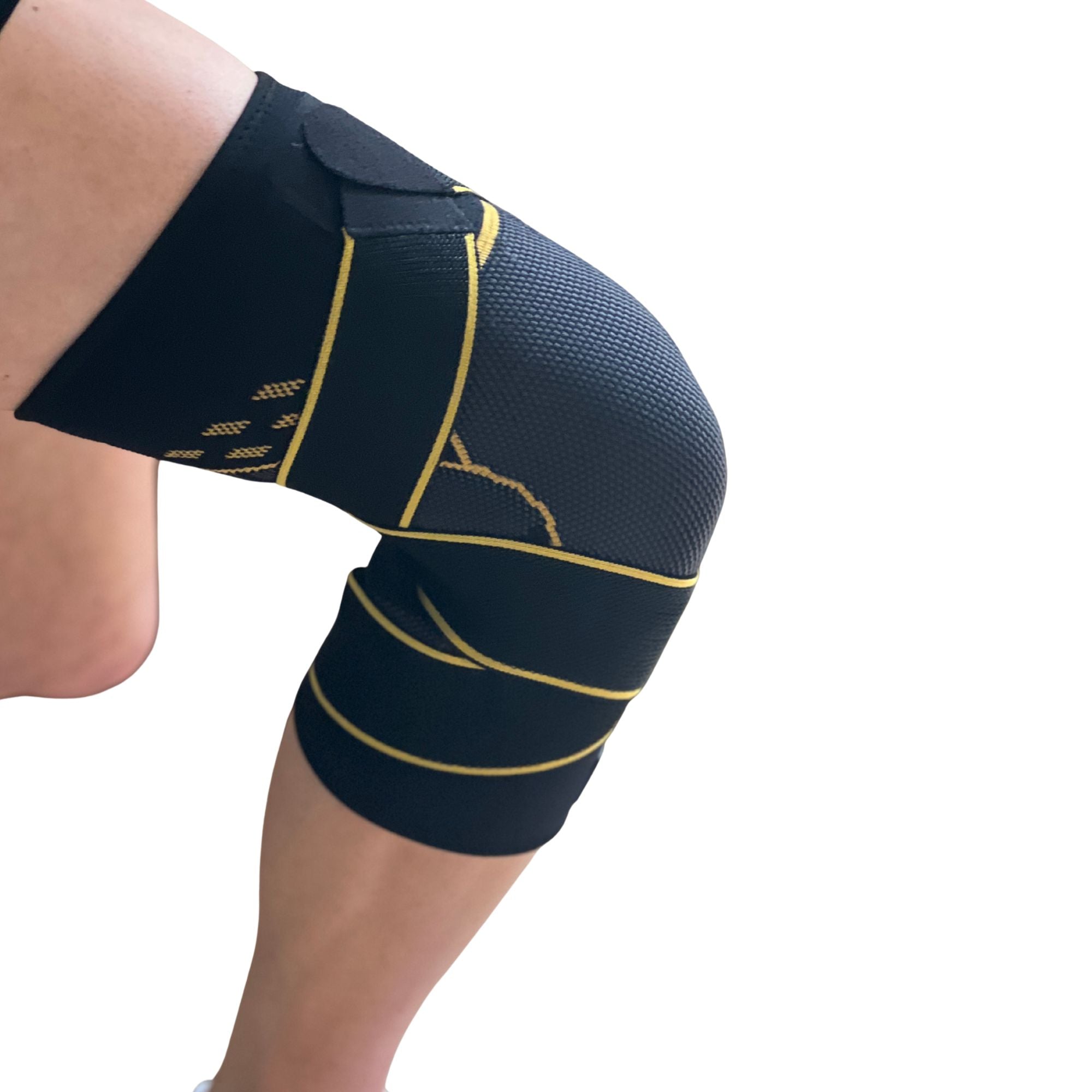 Copper Knee Brace w/ Compression Straps