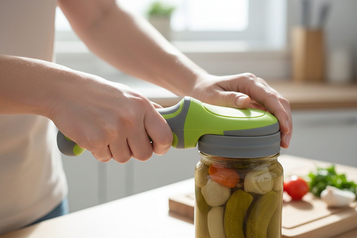 using a jar opener tool