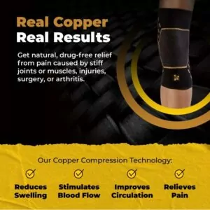 copper compression knee sleeve pro gallery image 2 (1)
