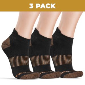 Running Copper Compression Socks - 3 Pack